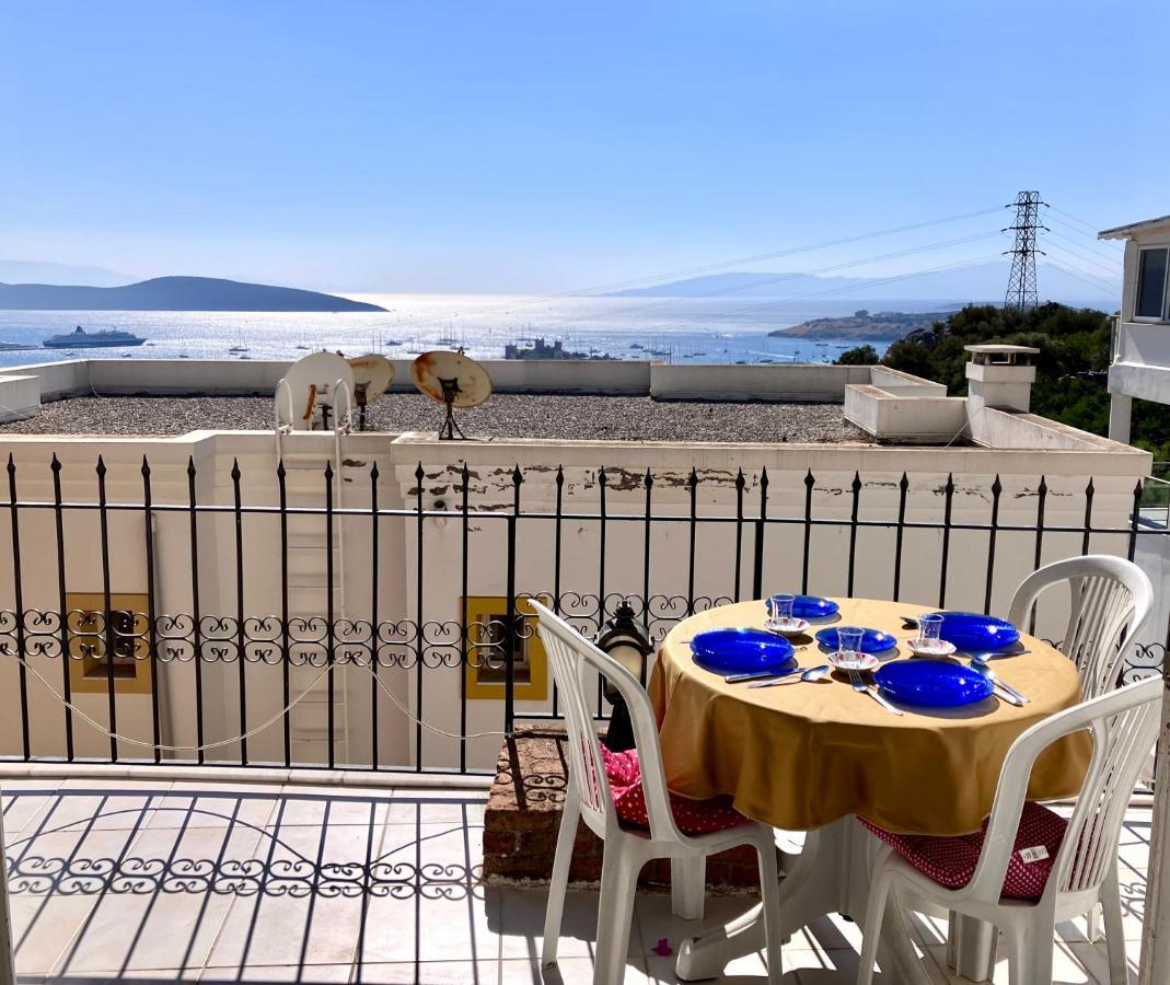 Bodrum Burcu Residence, Magnificent Sea View, Cozy, Free Otopark, Free Wifi Exterior foto