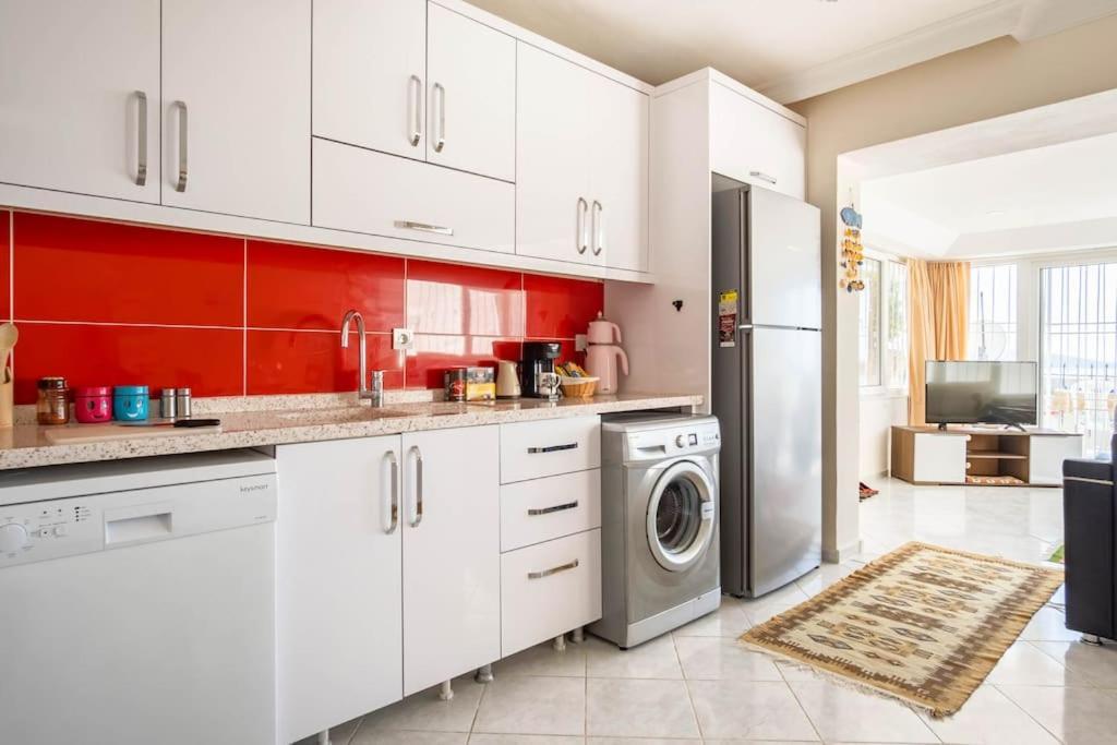 Bodrum Burcu Residence, Magnificent Sea View, Cozy, Free Otopark, Free Wifi Exterior foto